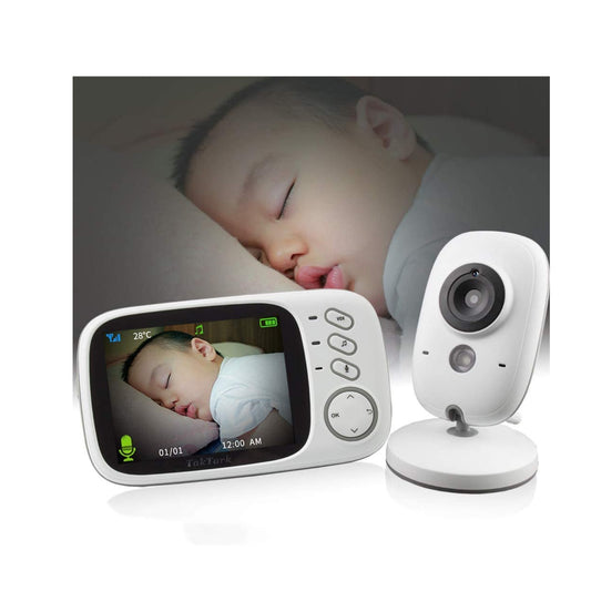 Vb603 Wireless Video Color Baby Monitor with 3.2Inches LCD 2 Way Audio Talk Night Vision Surveillance Security Camera Babysitter