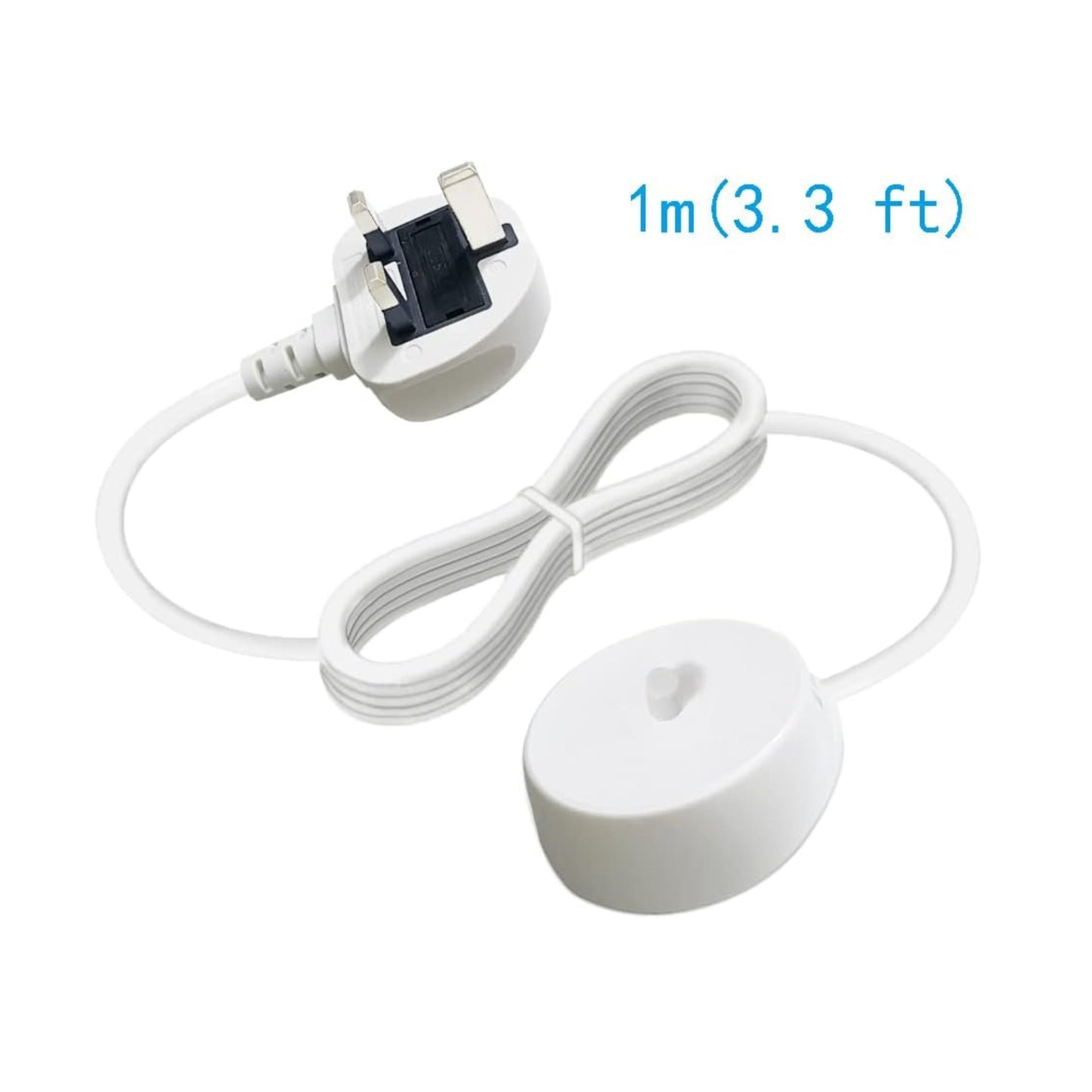 Replacement Electric Toothbrush Inductive Charger Base Compatible with Philips Sonicare HX6100-HX8000-HX3000 Series Toothbrush Power Cord. and Most Model Charging Base Waterproof IP67 UK Plug