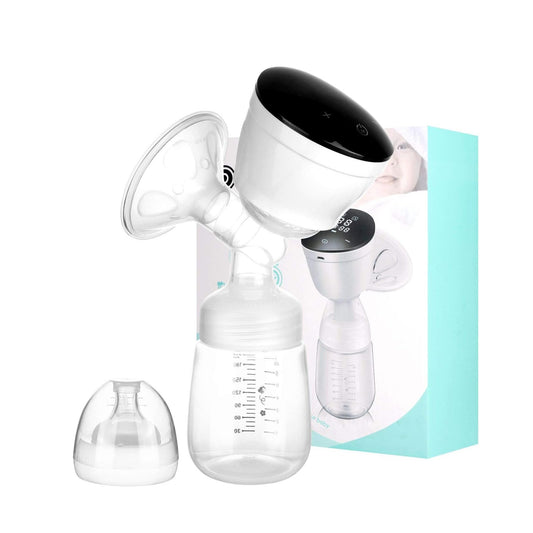 WilBee Breast Pump Electric(3 Modes, Strong Power of 9 Suction Levels) Pain Free, Portable Breast Pump for Travel Use with Touchscreen, Perfect for Breastfeeding