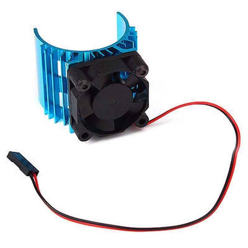 Heat sink with 5V Cooling Fan for 1/10 RC Car 540 550 3650 Size Motor