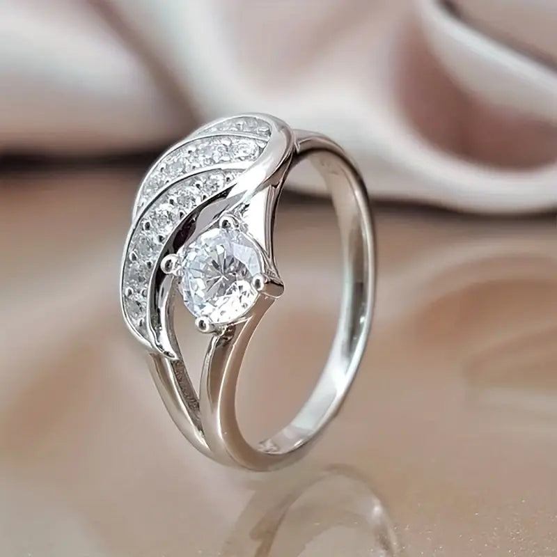 1pcs New Fashion Angel Wings Ring Couple Ring