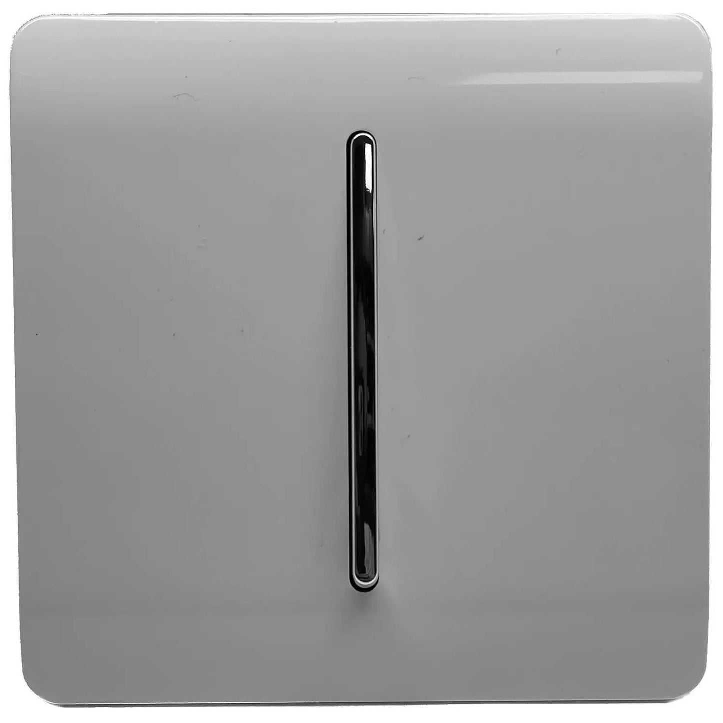 Trendi Switch 1 Gang 2 Way 10Amp Light Switch in Light Grey