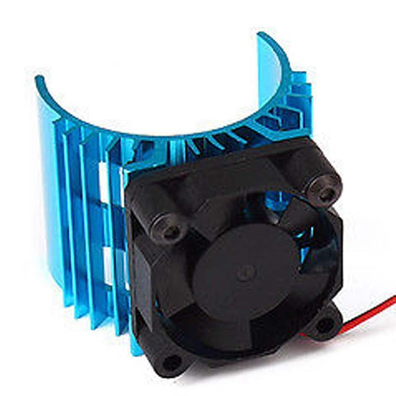 Heat sink with 5V Cooling Fan for 1/10 RC Car 540 550 3650 Size Motor