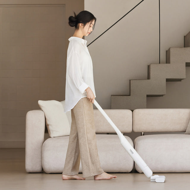 Minix The Slim Station Cordless Vacuum Cleaner - Ultra-Lightweight Handheld & Stick Vacuum with Auto-Empty Dust Base, Brushless Motor & Multi-Surface Attachments