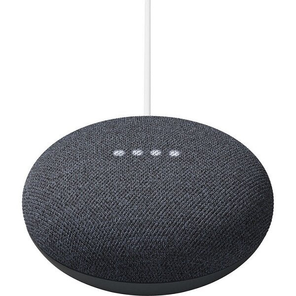Google Nest Mini 2nd Generation Smart Speaker with Google Assistant Bluetooth Speaker with English and Muliti Language Compatibility for Use Anywhere