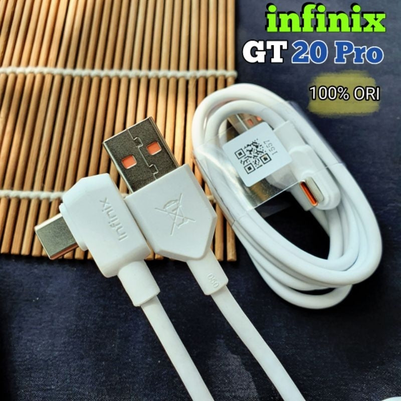 Original infinix GT 10 Pro / GT 20 Pro Type-C Charging Cable , Infinix Type C Fast Charging Cable 45W ,Infinix Type C Cable L Shape Cable Gaming Cable 33W,Usb To type C Cable For Infinix GT 10 Pro 11 11s Zero 8 8i X Hot 2 Note11 Pro Note 12