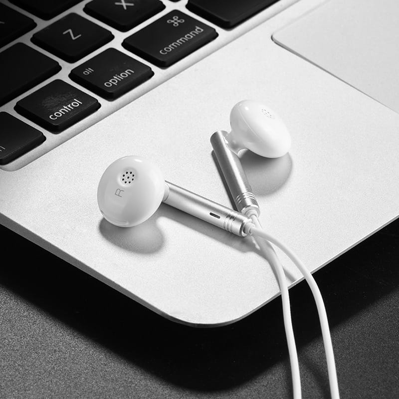 Genuine Huawei USB Type C Earphones With Mic Compatible All Phones  - White