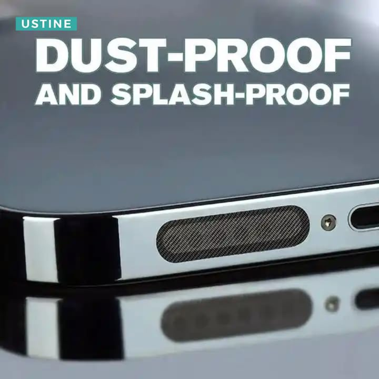 Mobile Phone Dustproof Net Stickers, Speaker Mesh Anti Dust Proof Adhesive Sticker for iPhone and Android Phone Speaker Dustproof Sticker 10PCS [5 Long, 5 Short]