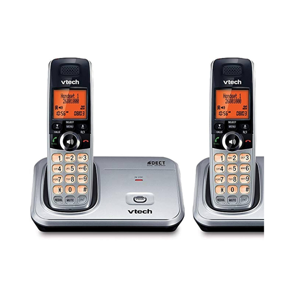 Vtech CS6319-2 Dual Digital Cordless Phone with Power Fail Back Up - S ...