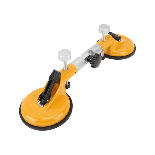 Adjustable Seam Setter Glass, Tile, Marble Suction Cup Heavy Duty Hand-held Glass Lifter 90~270 Degrees Adjustable Glass Sucker 40kg/88.18lb Suction Power Home Glass Installation Fixing Tool