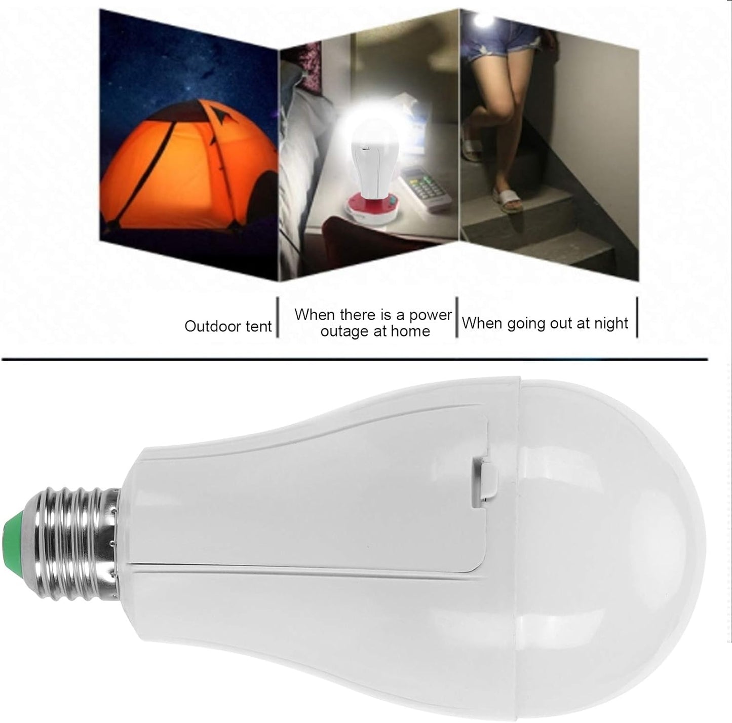 NWZ NZ - 1788 Emergency Rechargeable AC/DC Light Bulb 18W Soft White Light Bulbs for Home Camping Tent Bulb With 2 Batteries - Gulybaba - Genuine products online Marketplace in Pakistan
