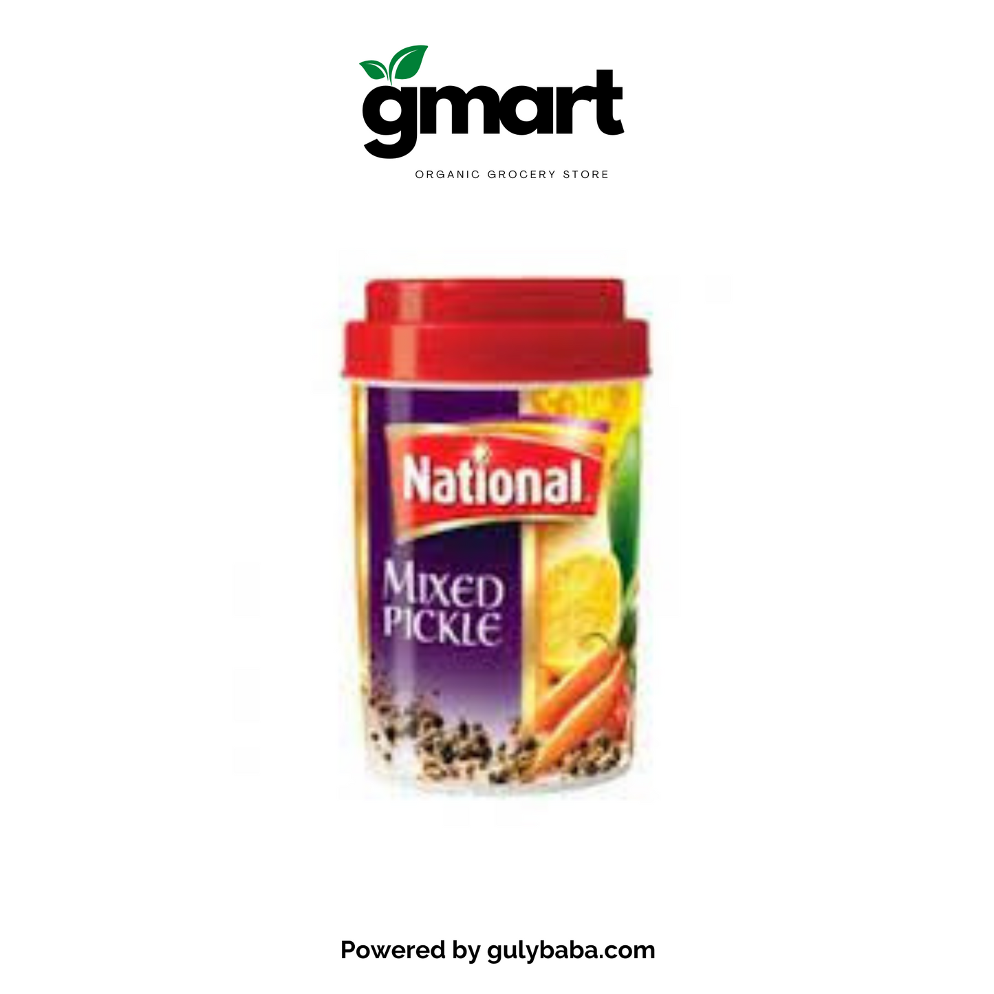 National Mixed pickle Jar 400gm