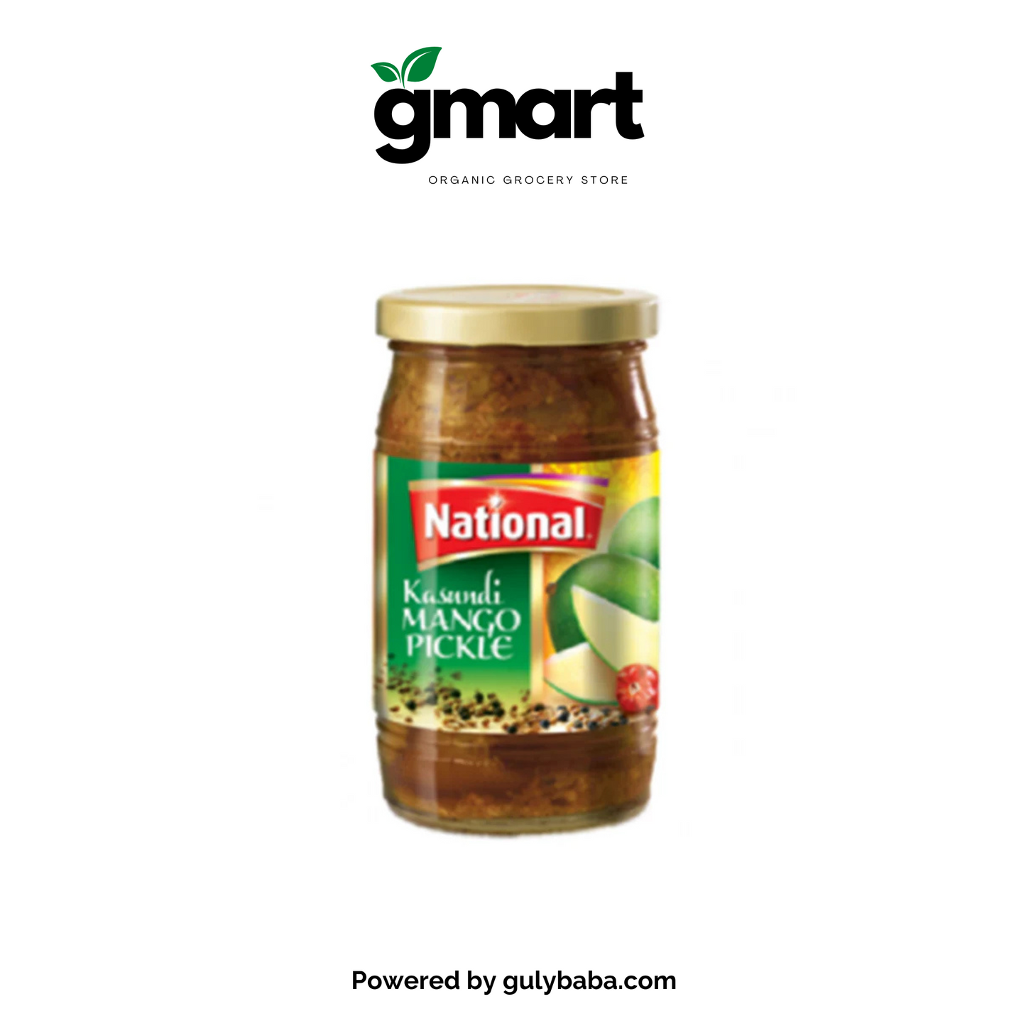 National Kasundi Mango Pickle Jar 320gm