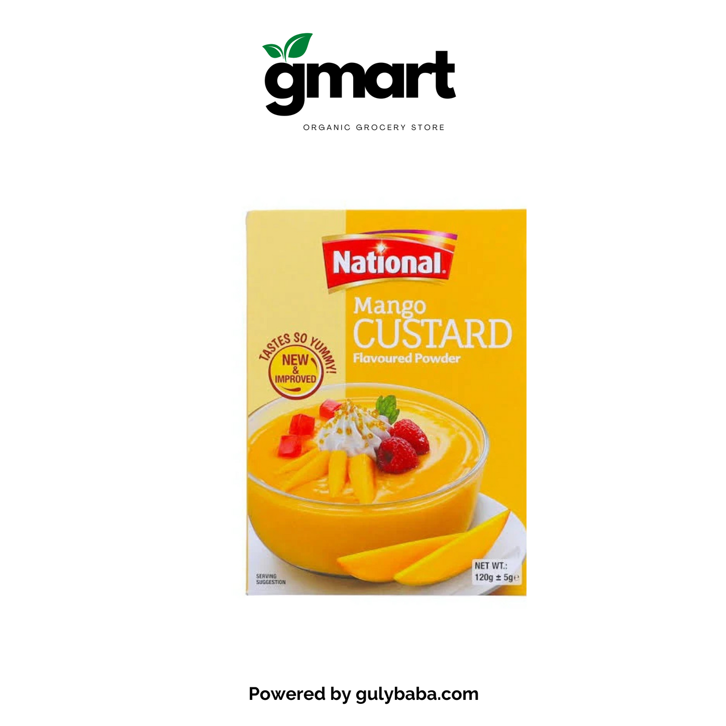 National Custard Mango 120g