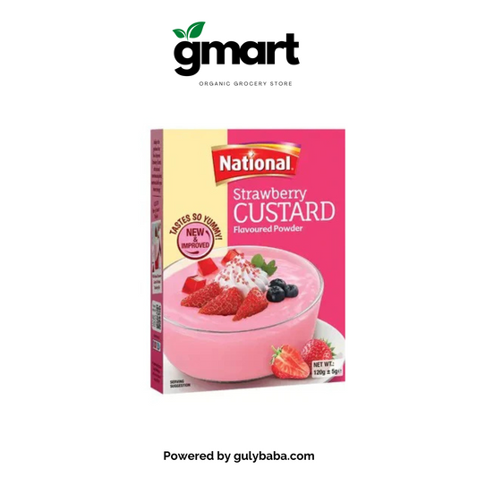 National Custard Strawberry 120g