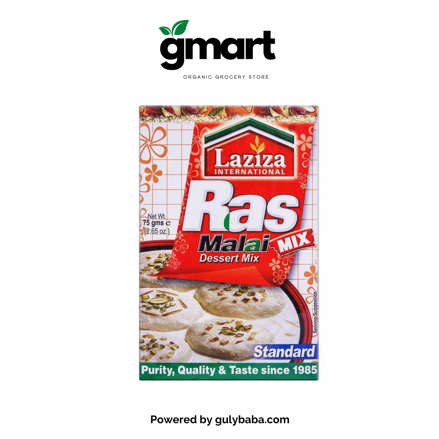 Laziza Rasmalai Mix Standard 75 gm