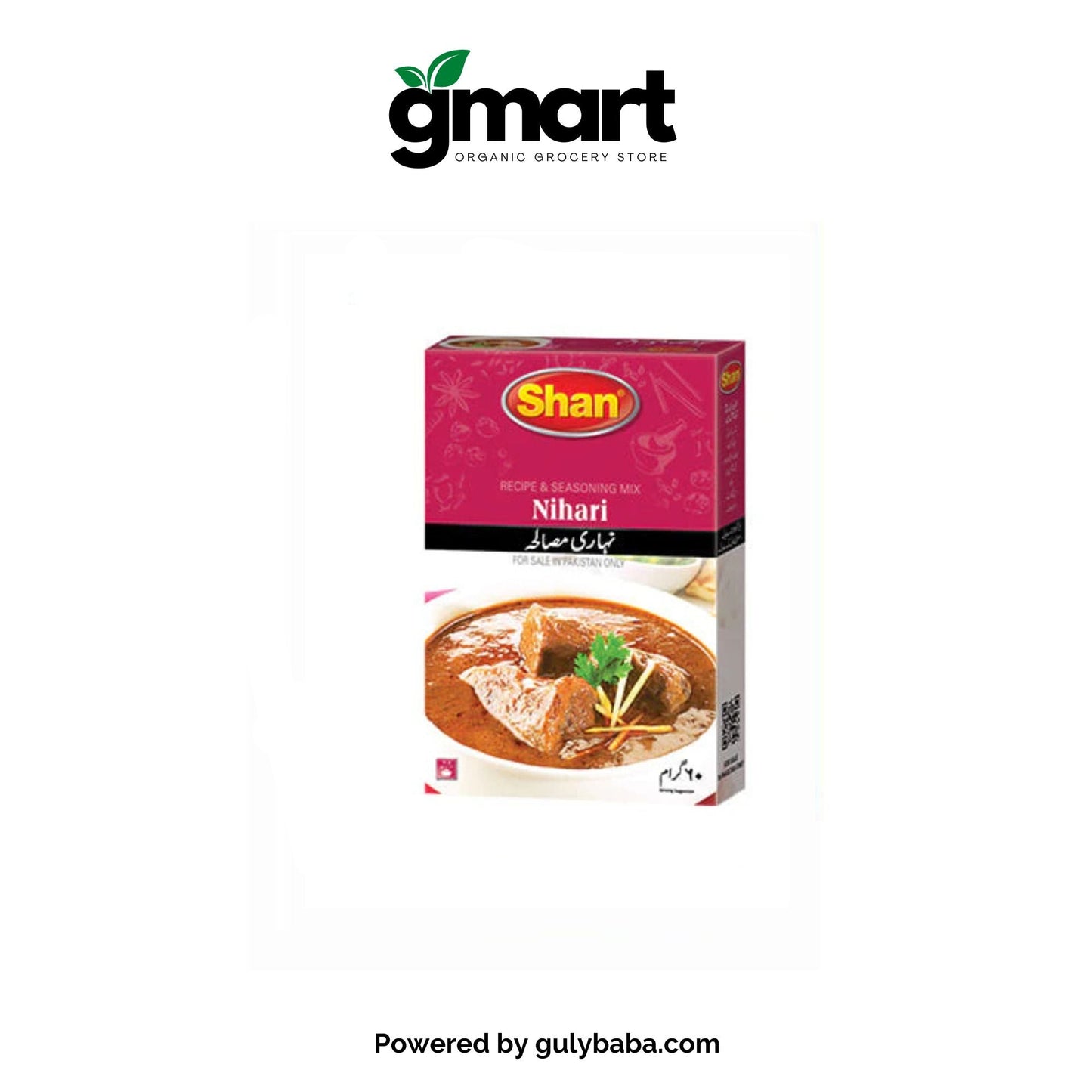 Shan Nihari Masala 60 gm