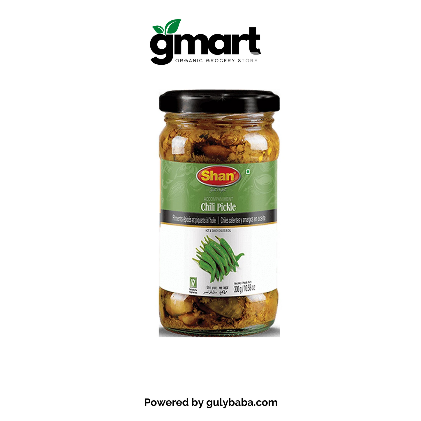 Shan Chilli Pickle 300 Gm