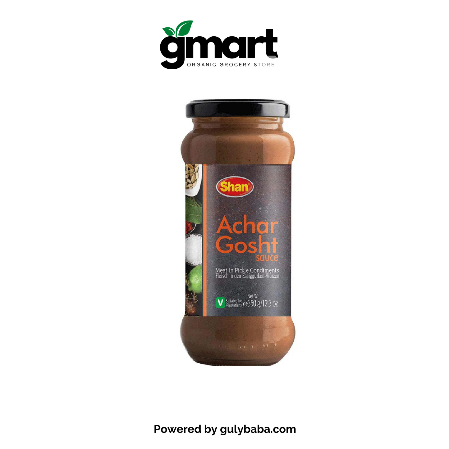 Shan Achar Gosht Concentrated Cooking Sauce 350gm