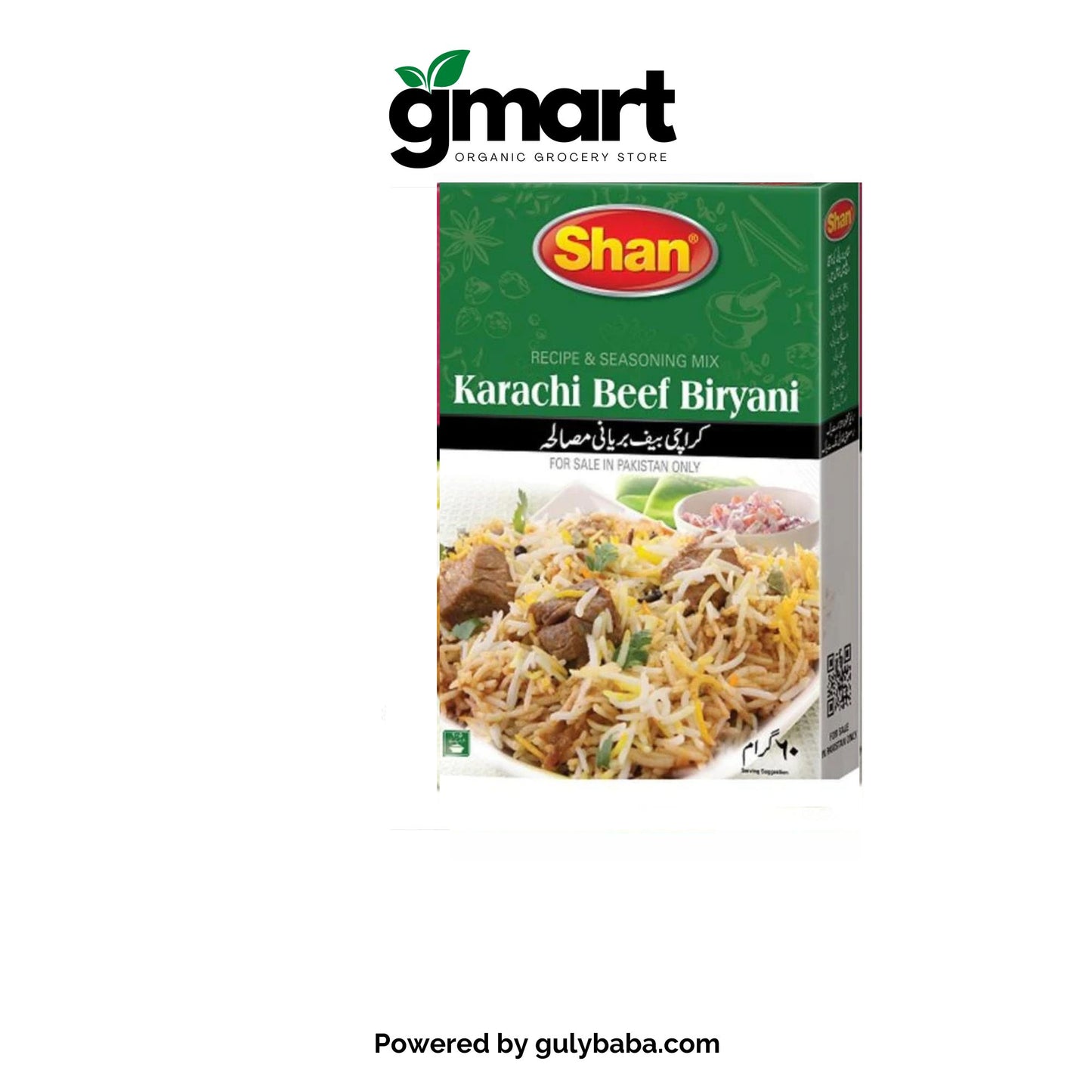 Shan beef biryani 60gm