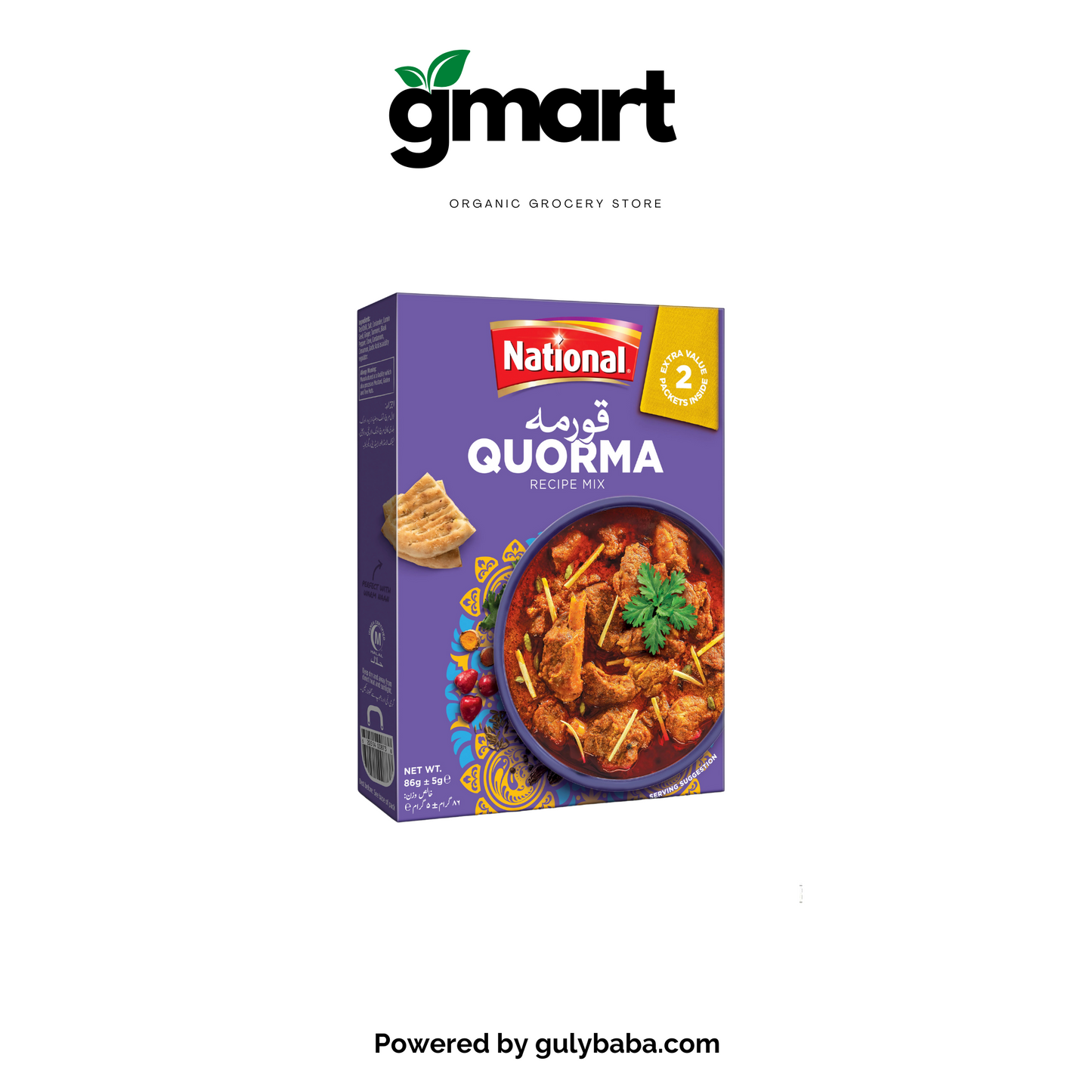 National Quorma Masala 86 gm