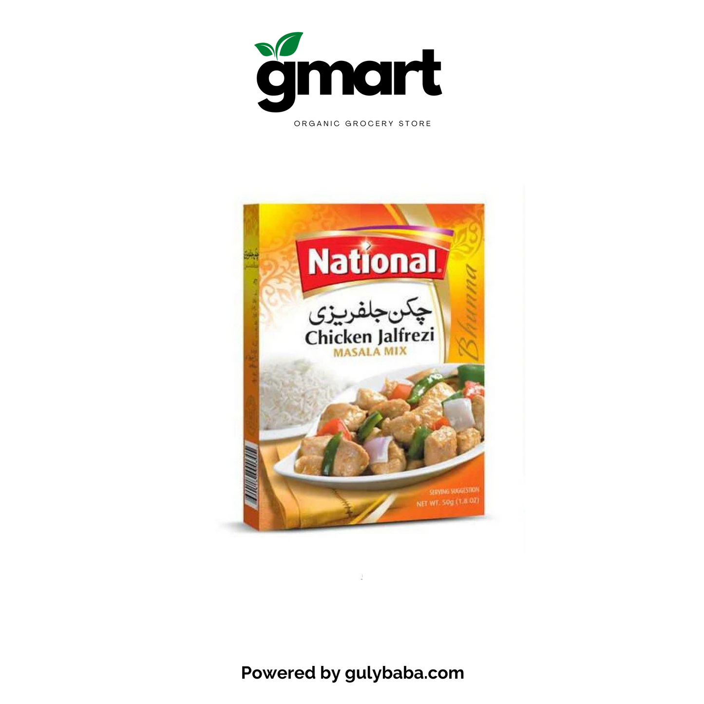 National Chicken Jalfrezi Recipe Mix 50gm