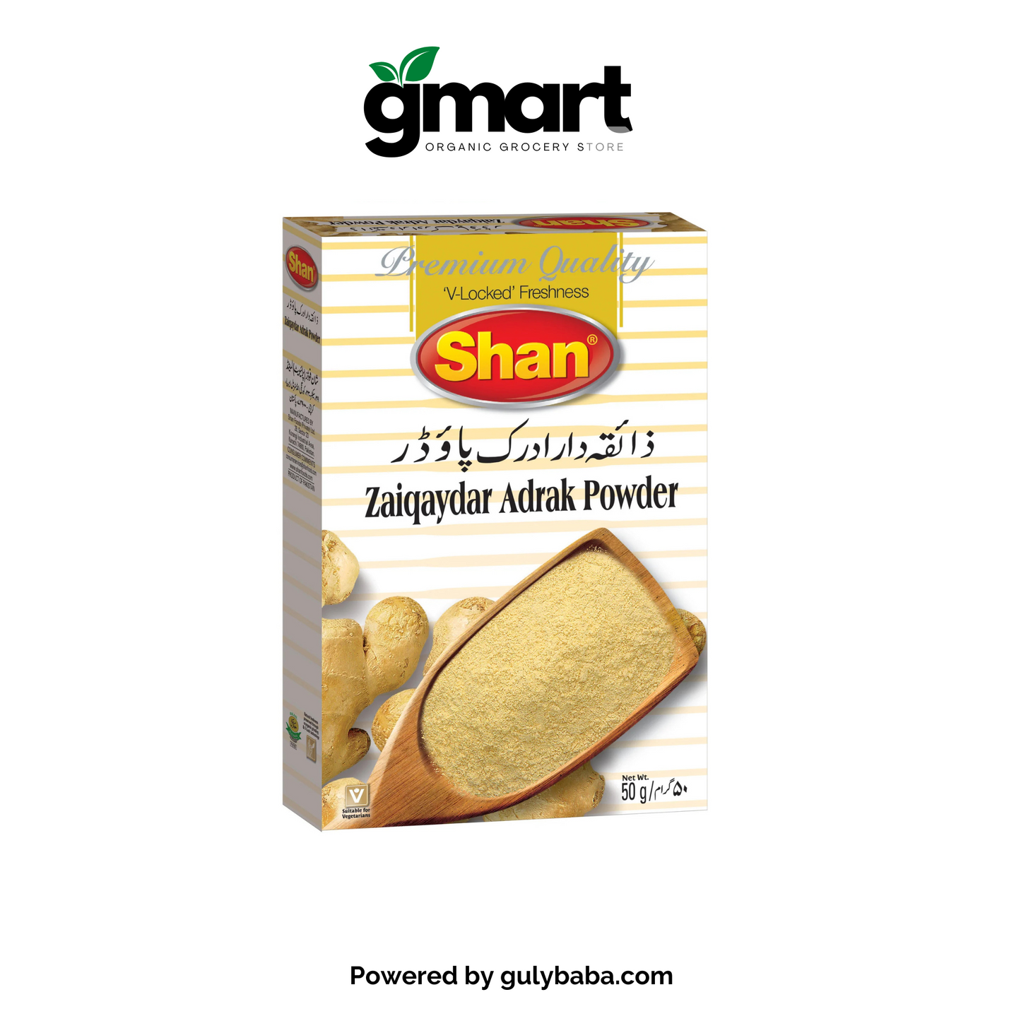 Shan Zaiqaydar Adrak Powder 50g