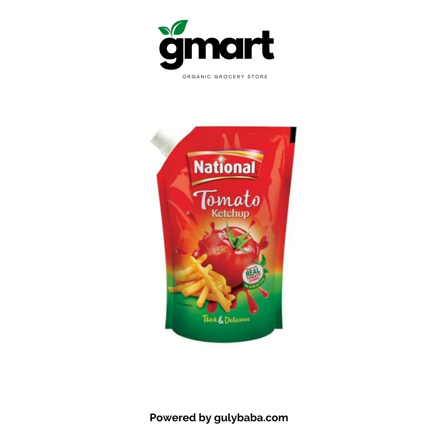 National Tomato Ketchup Pouch 400 gm