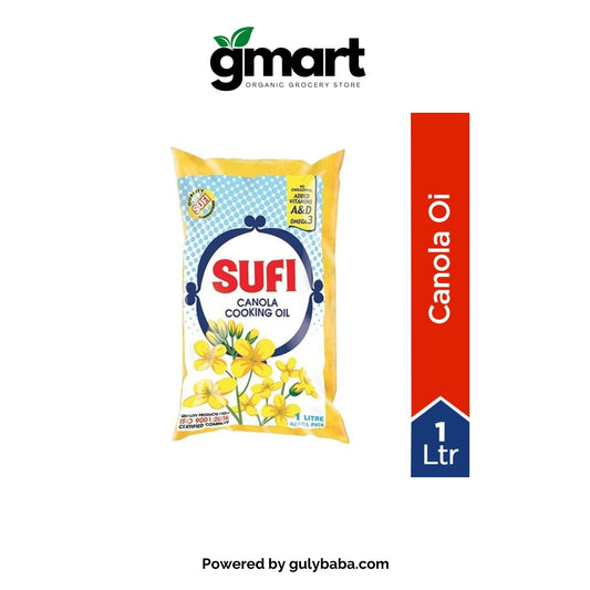 Sufi Canola Oil Poly Bag - 1Ltr