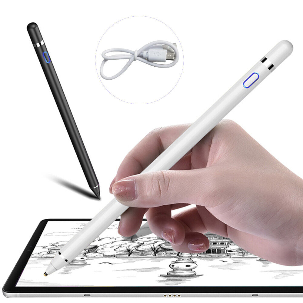 Active Stylus Pen Compatible for Window, iOS & Android Touch Screen, Tablet Mobile Draw & Write Stylus Pencil Pen for Apple iPad 6th/7th/8th/Mini 5th/Pro 11&12.9/Air 3rd Gen