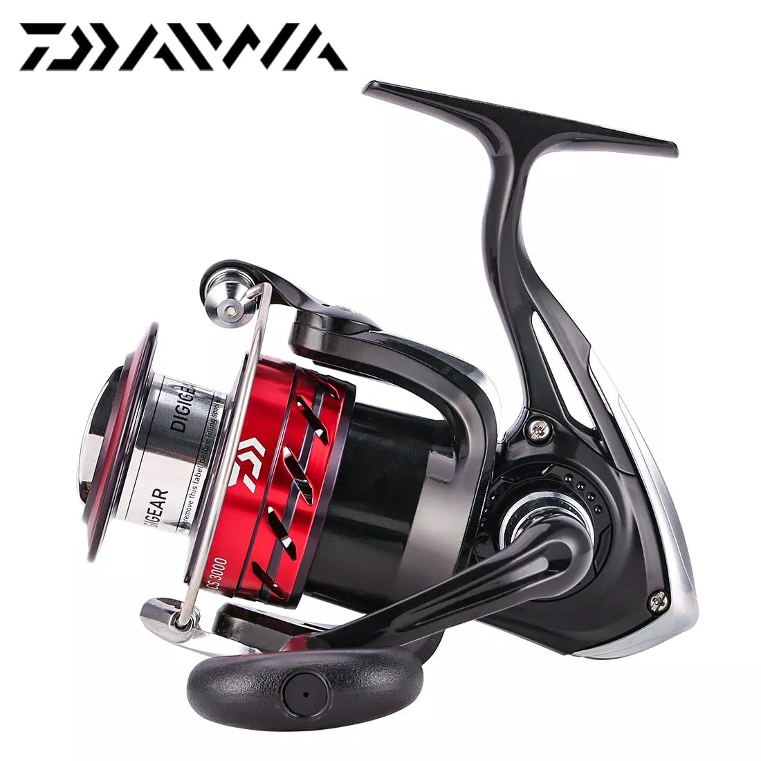 DAIWA SWEEPFIRE 2B CS 3000 Spinning Fishing Reels Metal Spool Fishing Saltwater Wheel