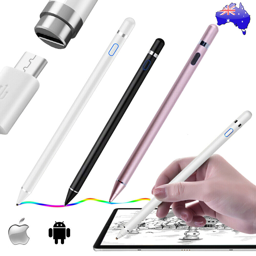 Active Stylus Pen Compatible for Window, iOS & Android Touch Screen, Tablet Mobile Draw & Write Stylus Pencil Pen for Apple iPad 6th/7th/8th/Mini 5th/Pro 11&12.9/Air 3rd Gen