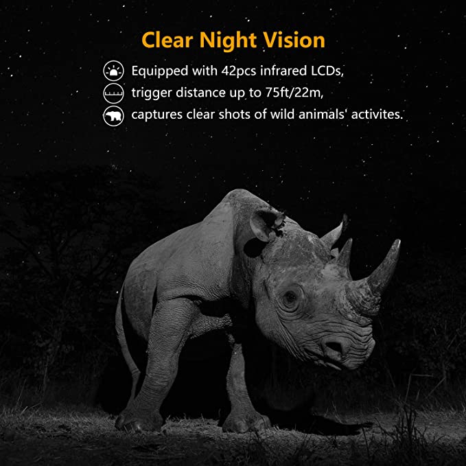 Toguard H40 16MP 1080P Hunting Camera