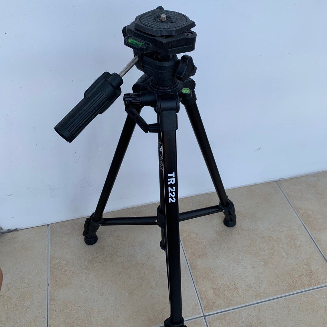 i-Discovery Profaicanal TR-222 Portable Tripod with 3-Way Panhead Lightweight Camera Tripod