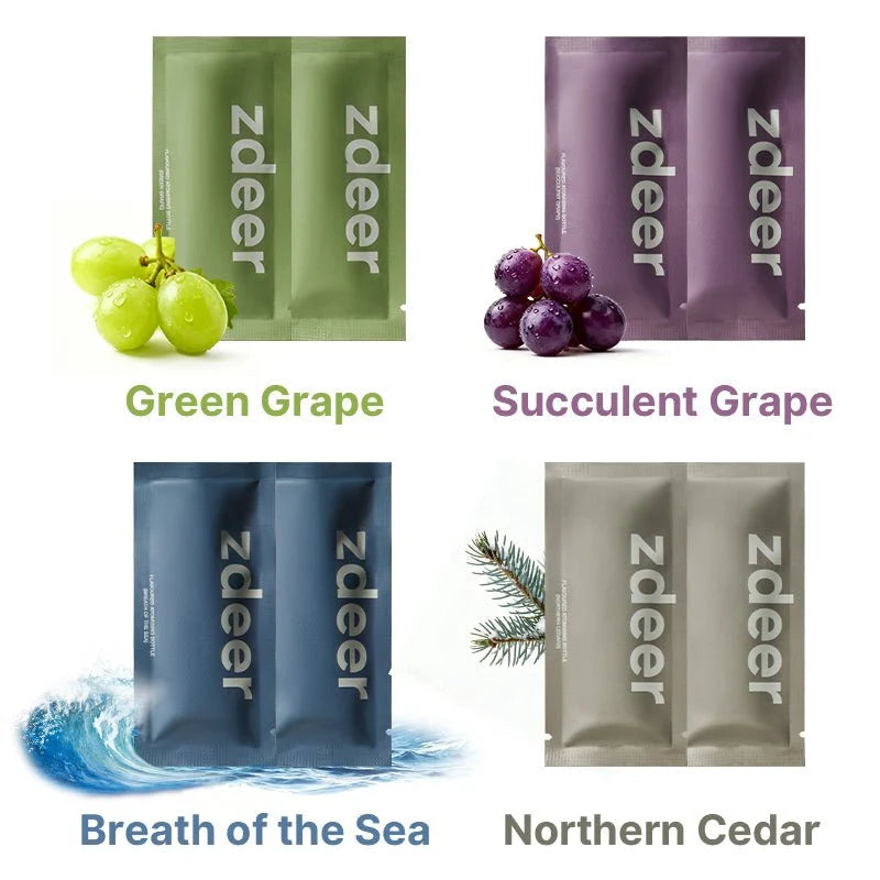 ZDEER PW13 Electric Cool Breath Spray, Probiotic Mouth Spray, Oral Spray Alcohol-Free for Fresh Breath & Dry Mouth,Rechargeable, with Flavor Cartridges, Travel Size, Ideal for Dating Office Daily Use