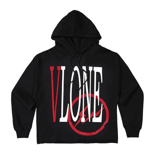 VLONE Brand Fragment Design Logo Hoodie VLONE are comfortable and loose street hooded Hoodies 100% cotton lapel