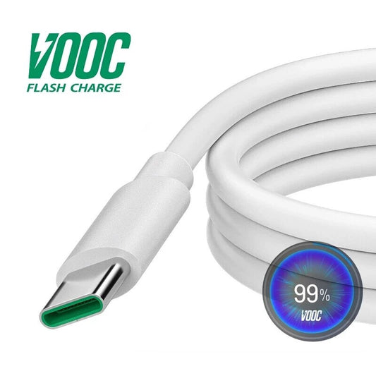 Original Vooc cable Super Vooc USB Type C Cable For OPPO Reno K5 K3 Find X A11 R17 VOOC Flash Charger Cable Super Flash Charging Type C Charger Wire