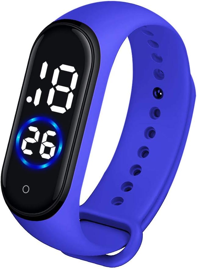 Digital LED Sports Watch Unisex Silicone Band Sport Electronic Wrist Watches Fashion Men Women Watches Smart