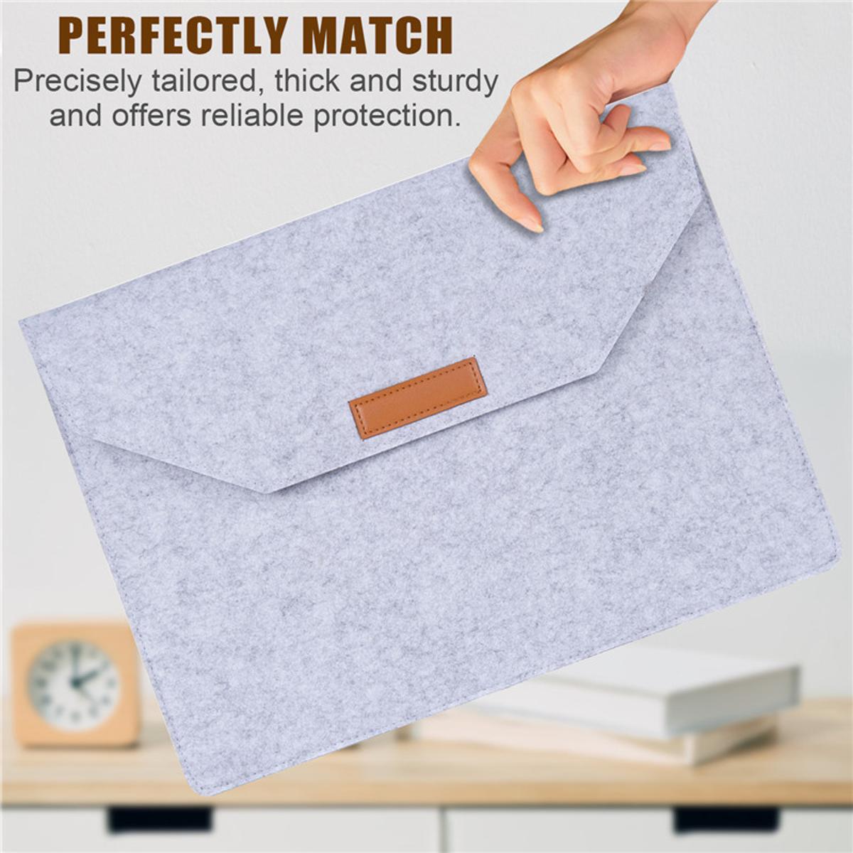 10" universal Slim Wool Felt Tablet Pouch Cover for 10 inch 2021 Tablet Case